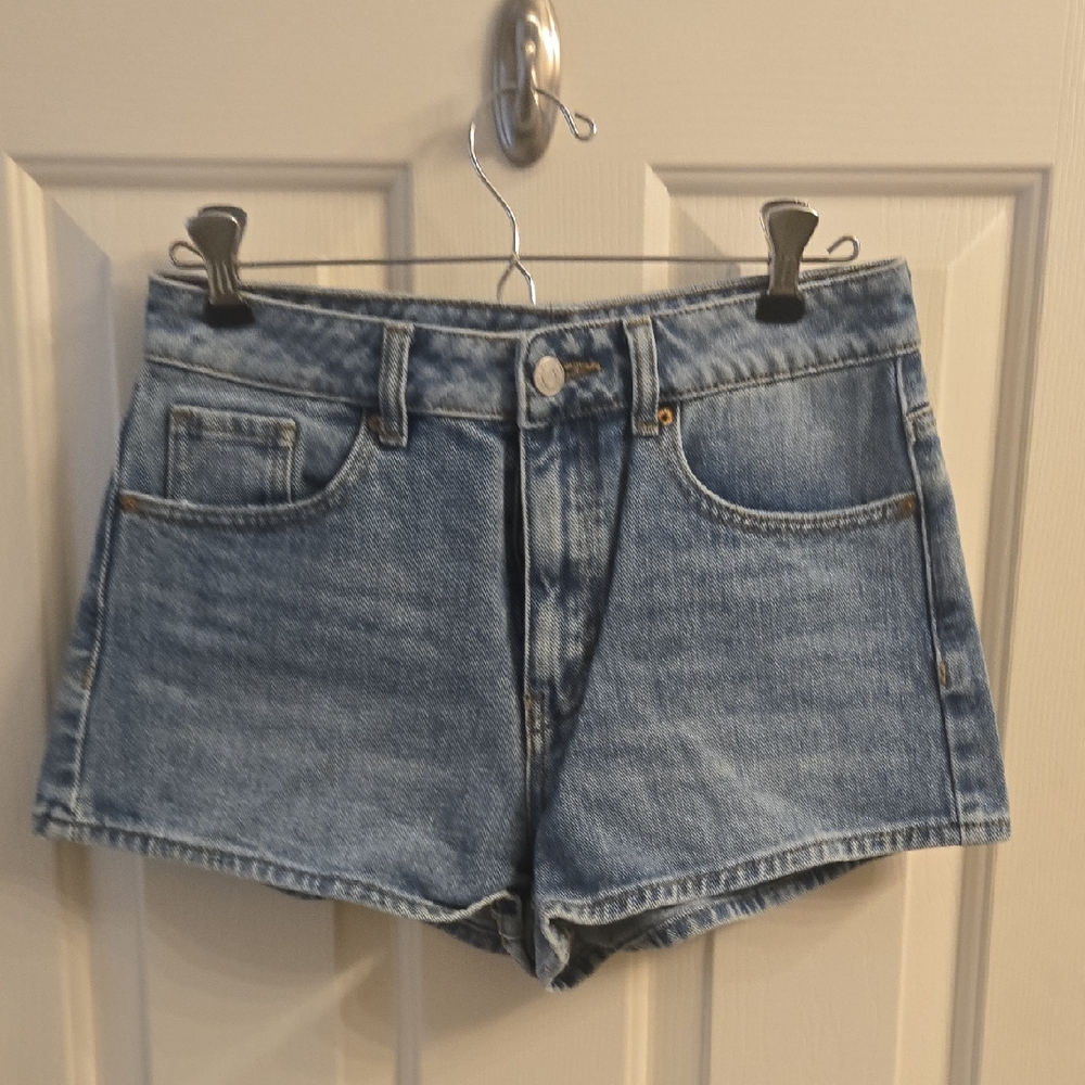 Classic Blue Denim Women's Shorts